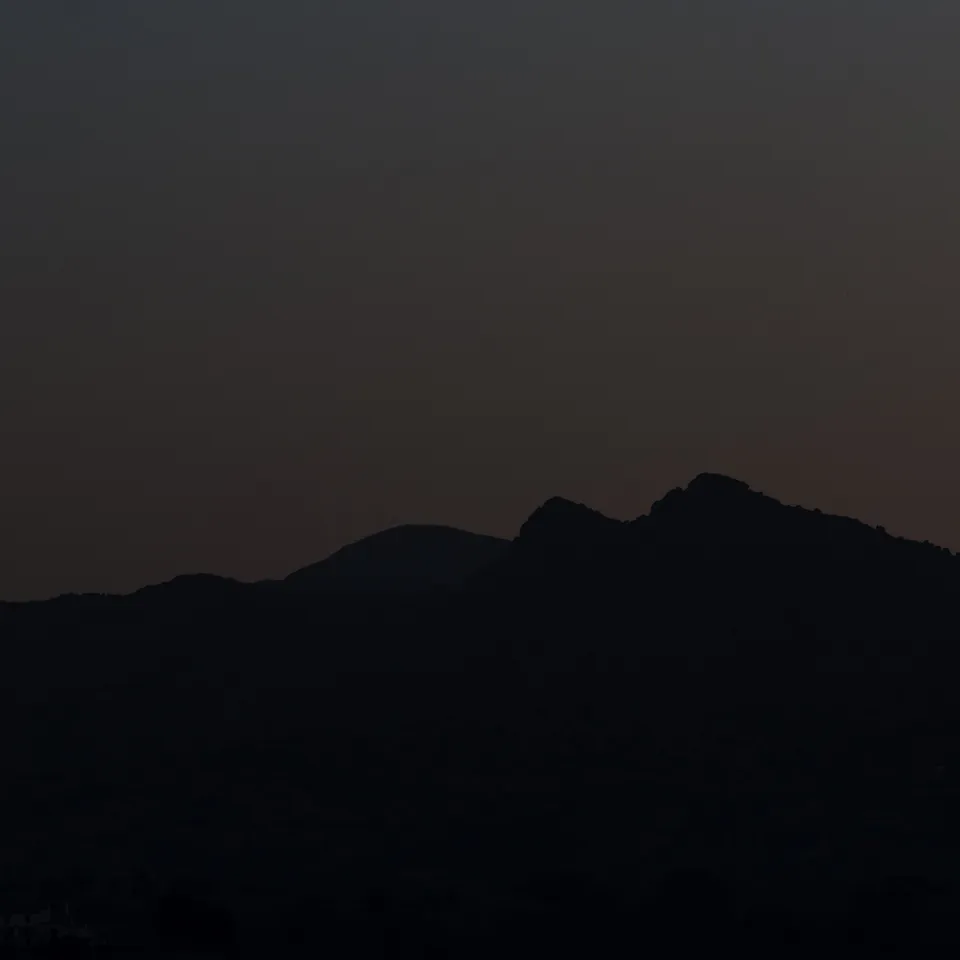 Sunset along the ridgeline (panel 1 of 8)