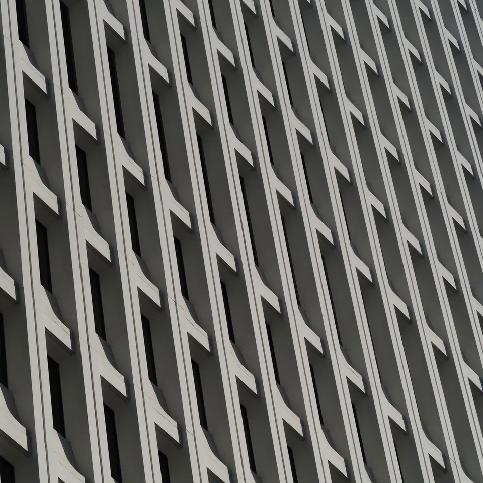 Patterns and shadows of buildings in Midtown (3 of 4)
