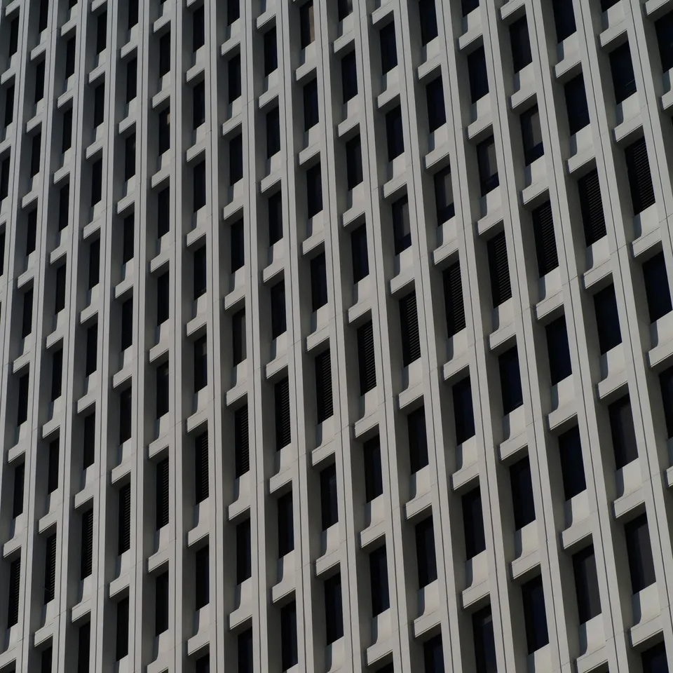 Patterns and shadows of buildings in Midtown (4 of 4)