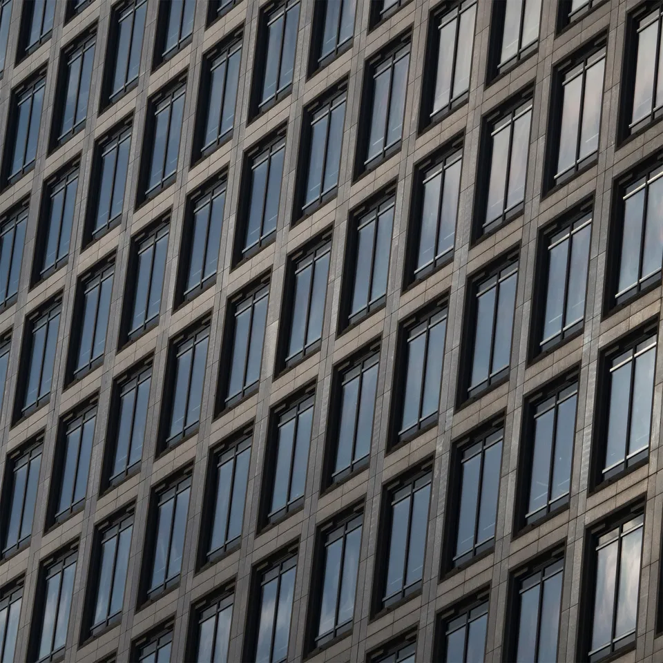 Windows of buildings in Midtown (1 of 4)